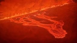 Staring into a river of lava