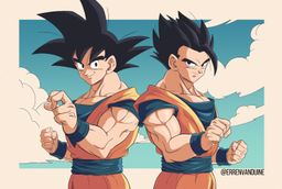 Goku & Gohan