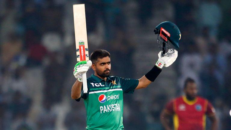 Babar Azam sets century record as Pakistan win opening ODI against West Indies | Cricket News | Sky Sports