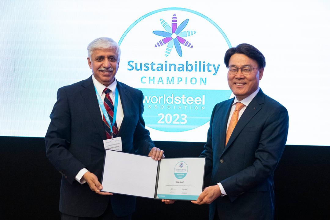 Tata Steel Recognised by WorldSteel as 2023 Steel Sustainability Champion  for the 6th Consecutive Year | IndianWeb2.com