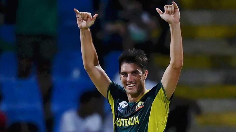 T20 World Cup 2024 - Australia's Pat Cummins stars with hat-trick against Bangladesh | ESPNcricinfo