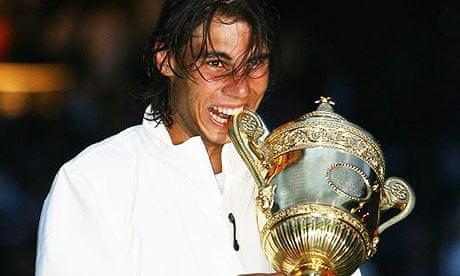 Wimbledon 2008: Nadal clinches first Wimbledon title after Centre Court epic | Wimbledon | The Guardian
