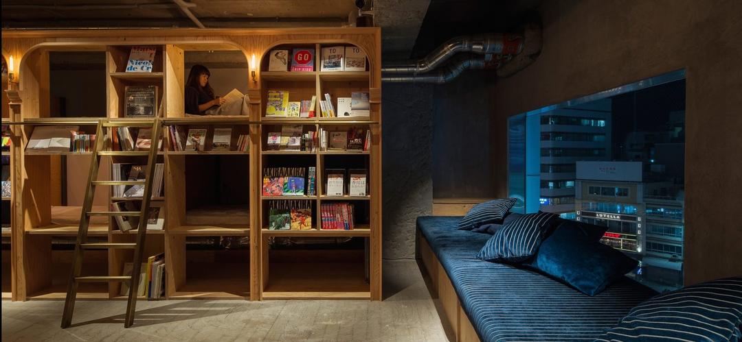 Book and Bed Tokyo: here you can sleep among the books!