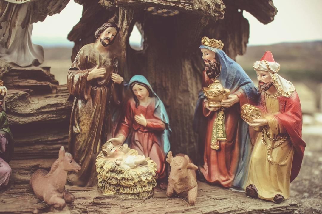 Baby Jesus Birth Scene