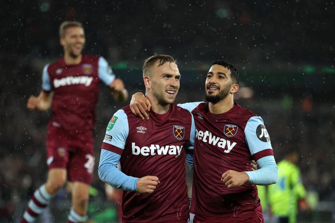 West Ham 3-1 Arsenal: Jarrod Bowen and Mohammed Kudus on target as Gunners dumped out of Carabao Cup | Evening Standard