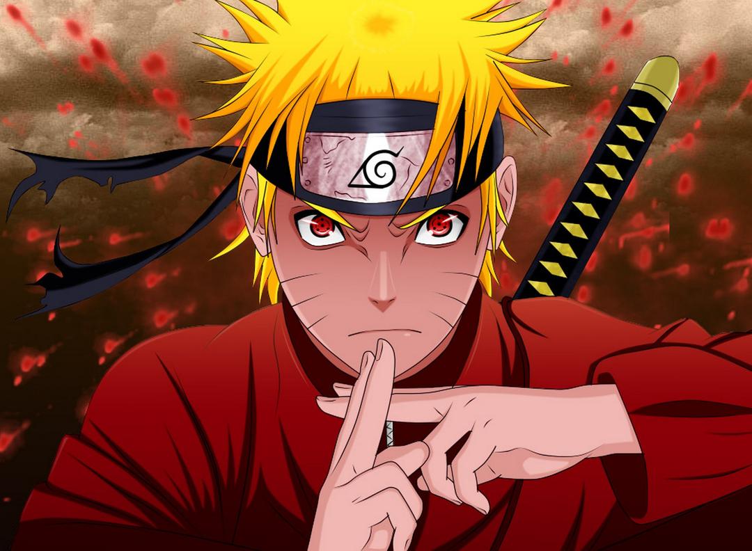 Naruto in sage mode