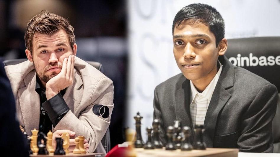 Praggnanandhaa vs Magnus carlsen: 16 साल के भारतीय ग्रैंडमास्टर प्रागननंदा  ने दी वर्ल्ड नंबर-1 चेस मास्टर को मात, 39 चाल में पटका - Indian young Chess  Master Praggnanandhaa stuns ...