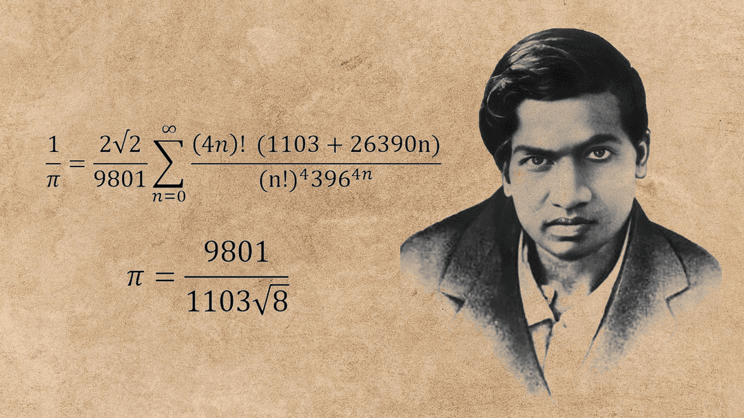 Ramanujan's Magnificent Formula for Pi: 9801/(1103√8)=π | by Sunny Labh | Cantor's Paradise