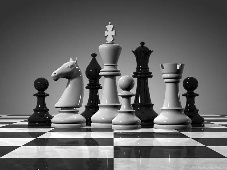 Chess Game Black And White Pion Wallpapers HD Images Backgrounds ... Desktop Background