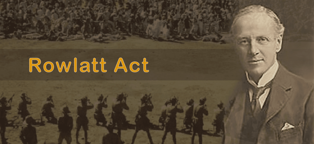 What was The Rowlatt Act? How did the Indian show their disapproval towards the act? - CBSE Class Notes Online - Classnotes123