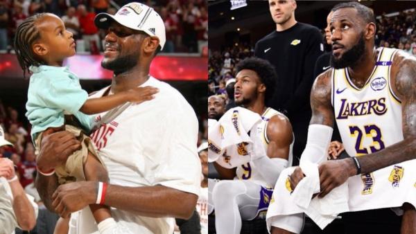 LeBron and Bronny