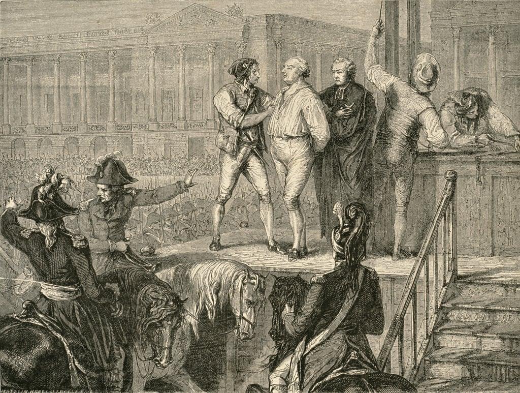 The Execution of Louis XVI (1754-93)