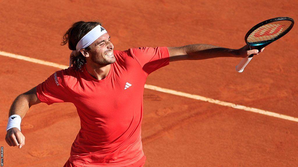 Monte Carlo Masters: Casper Ruud beats Novak Djokovic to set up Stefanos Tsitsipas final - BBC Sport