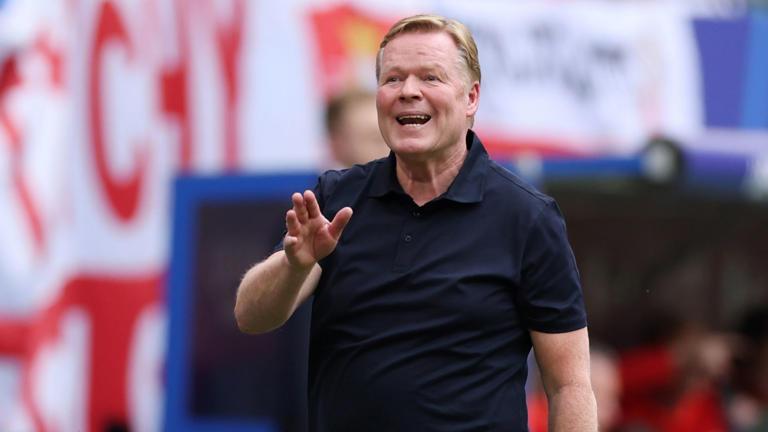 Ronald Koeman aims another dig at Barcelona as Netherlands boss points out lack of progress since his sacking