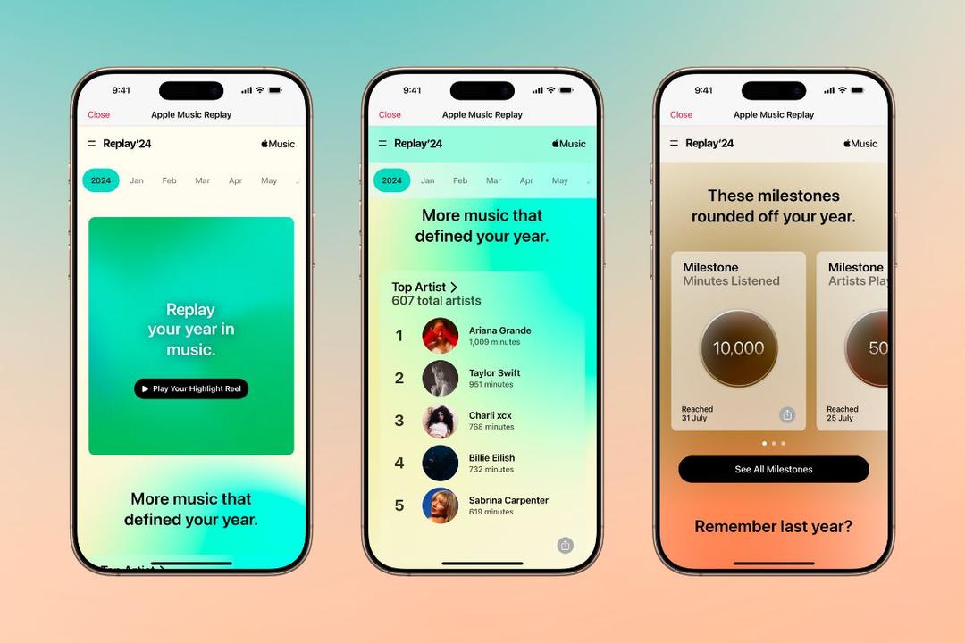 Apple Music Replay 2024