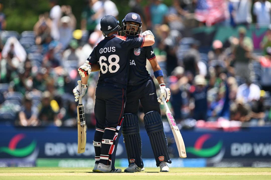 Monank Patel and Andries Gous were rarely troubled during their partnership | ESPNcricinfo.com