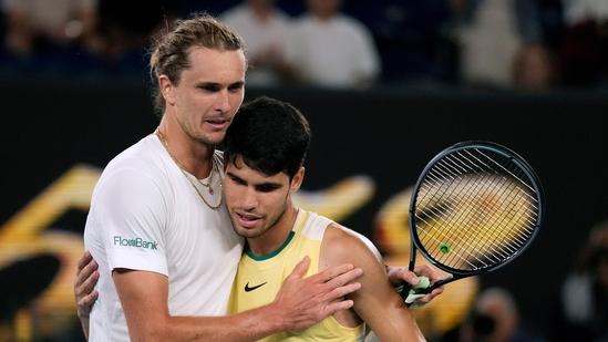 Alexander Zverev hands Carlos Alcaraz a 'major' lesson at Australian Open 2024 | Tennis News - Hindustan Times