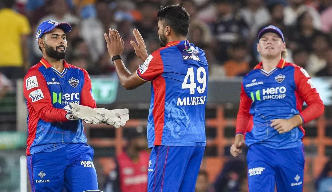 Rishabh Pant and Mukesh Kumar