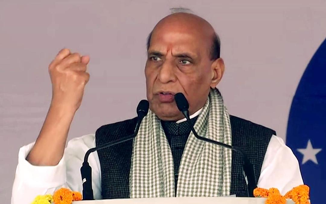 Union defence minister Rajnath Singh on three-day visit to Lucknow