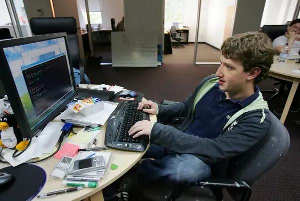 Mark Zuckerberg Coding