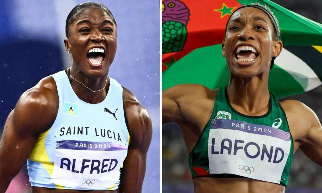 Thea LaFond's Brother Learned About Her Historic Olympic Victory During His  Football Practice â See the Video!